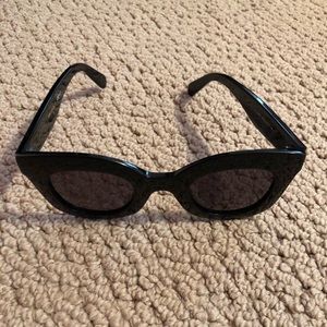 Céline Black Baby Marta Round Sunglasses
